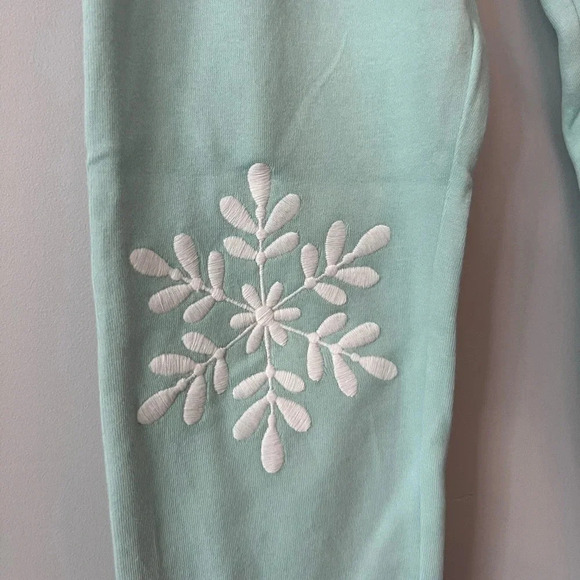 Gymboree Ice Figure Skates Shirt & Snowflake Leggings  Matching Set | Size 10 - Picture 7 of 11